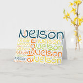 Nelson Karte (Gelbe Blume)
