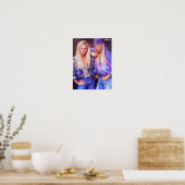 NELSON - Klassisches Poster - lila (Küche)