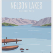 Nelson Lake National Park Aufkleber (Vorderseite)