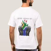 Nelson Mandela day T-Shirt (Rückseite)