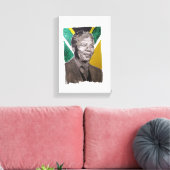 Nelson Mandela  Leinwanddruck (Insitu (Wohnzimmer))