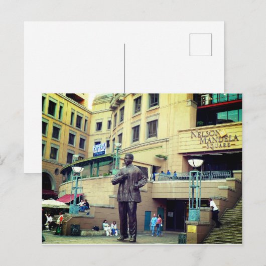 Nelson Mandela Square, Südafrika Postkarte (Vorne/Hinten)