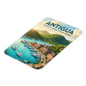 Nelson’s Dockyard Antigua und Barbuda Magnet (Linke Seite)