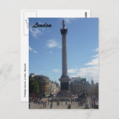 Nelson Trafalgar Postkarte (Vorne/Hinten)