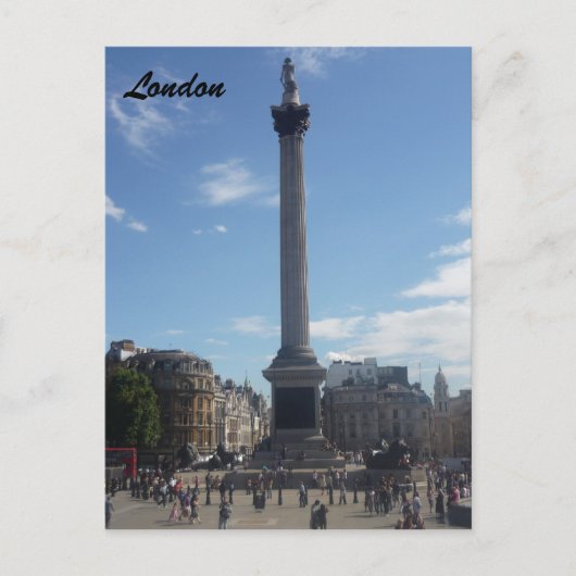 Nelson Trafalgar Postkarte (Vorderseite)