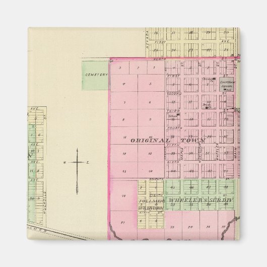 Nelson und Hardy, Nebraska Magnet (Vorne)