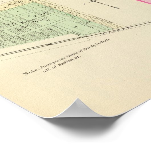 Nelson und Hardy, Nebraska Poster (Ecke)