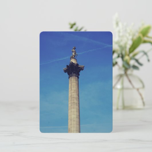 Nelsons Column London (Stehend Vorderseite)