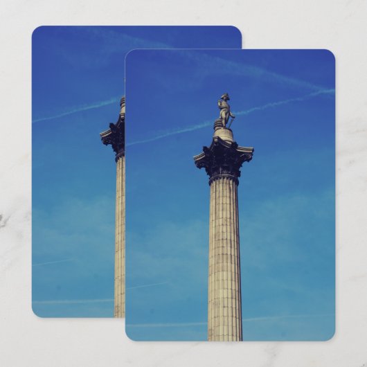 Nelsons Column London (Vorne/Hinten)