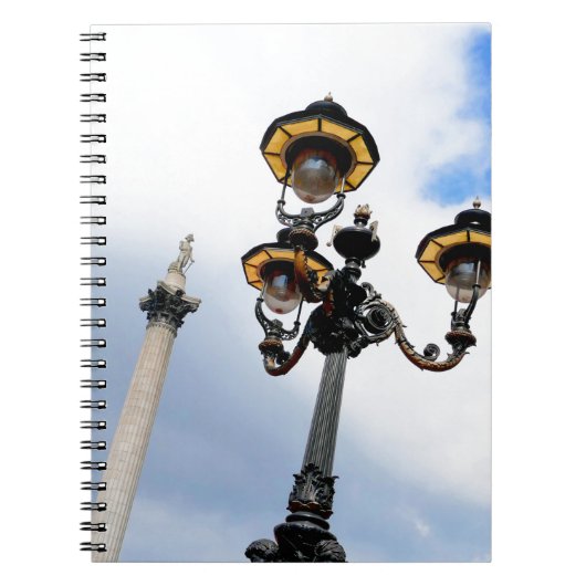 Nelson's Column London Notizblock (Vorderseite)