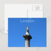 Nelson's Column, London Postcard Postkarte (Vorne/Hinten)