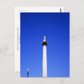 Nelson's Column London Postkarte (Vorne/Hinten)