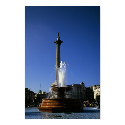 Nelsons Column Trafalgar Square Poster (Vorderseite)