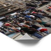 Nelson's Column, Trafalgar Square Poster (Ecke)