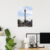 Nelson's Column, Trafalgar Square Poster (Heimbüro)