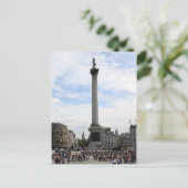 Nelson's Column, Trafalgar Square Postkarte (Stehend Vorderseite)