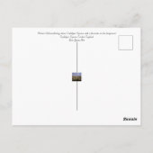 Nelsons Column Trafalgar Square Postkarte (Rückseite)