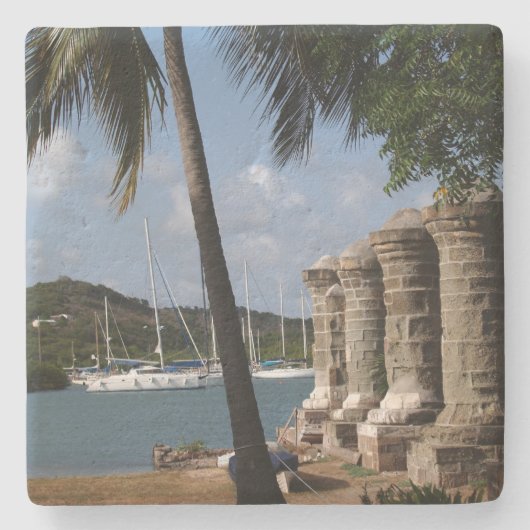 Nelson's Dockyard, Antigua und Barbuda Untersetzer (Vorderseite)