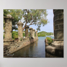 Nelson's Dockyard in Antigua Canvas Print