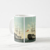 Nelsons HMS-Sieg Kaffeetasse (Vorderseite Links)