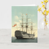 Nelsons HMS Victory Karte (Gelbe Blume)