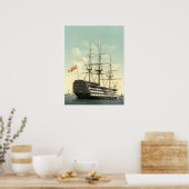 Nelsons HMS Victory Poster (Küche)