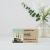 Nelsons HMS Victory Visitenkarte (Stehend Vorderseite)