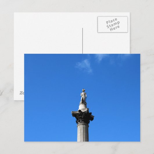 Nelsons Kolonne Postkarte (Vorne/Hinten)