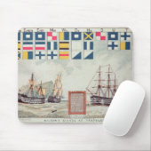 Nelsons Signal bei Trafalgar Mousepad (Mit Mouse)