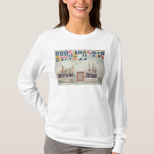 Nelsons Signal bei Trafalgar T-Shirt (Vorderseite)