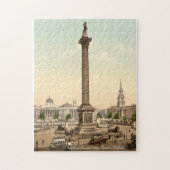 Nelsons Spalte, Trafalgar-Platz-London-Laubsäge Puzzle (Vertikal)