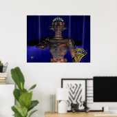 NEMEN / HYPER ANDROID MIT ANKH POSTER (Heimbüro)