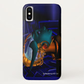 NEMEN / HYPER ANDROID PORTRAIT Case-Mate iPhone HÜLLE (Rückseite)