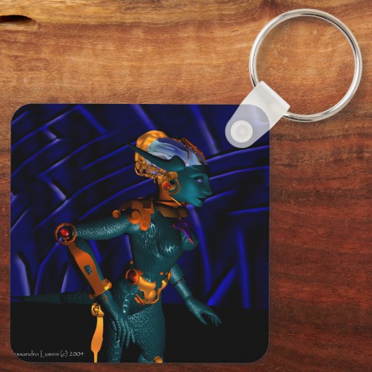 NEMEN / HYPER ANDROID SCHLÜSSELANHÄNGER (Rückseite)