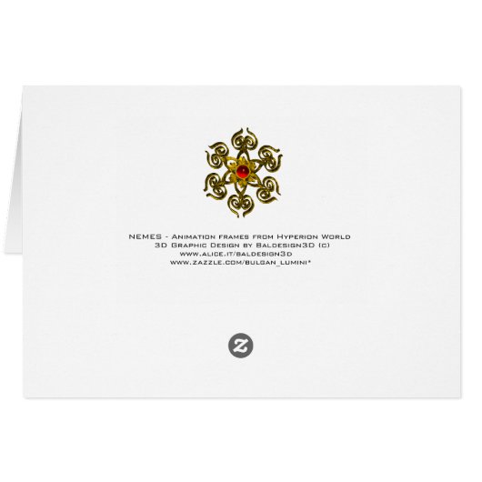 NEMEN / HYPER ANDROID / Science Fiction (Rückseite Horizontal)