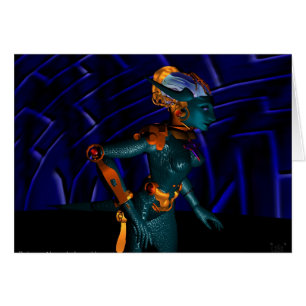 NEMEN/HYPER ANDROID Science Fiction Blau