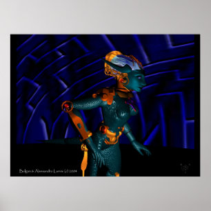 NEMES / HYPER ANDROID, Science-Fiction Poster