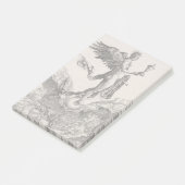 Nemesis Albrecht Durer Post-it Klebezettel (angewinkelt)