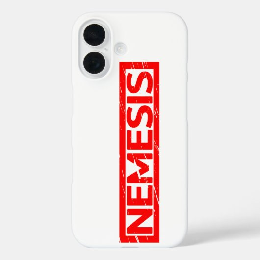 Nemesis Briefmarke Case-Mate iPhone Hülle (Rückseite)