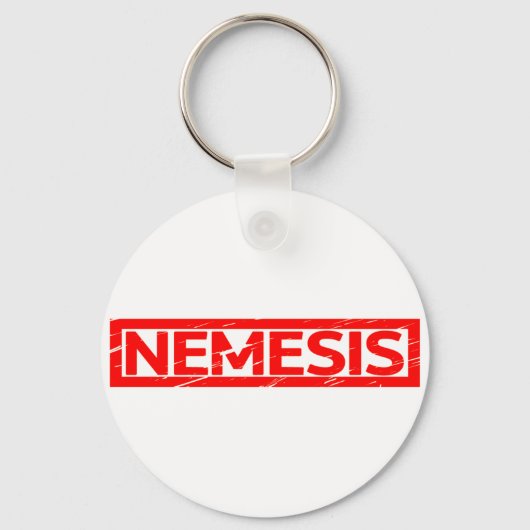 Nemesis Briefmarke Schlüsselanhänger (Vorderseite)