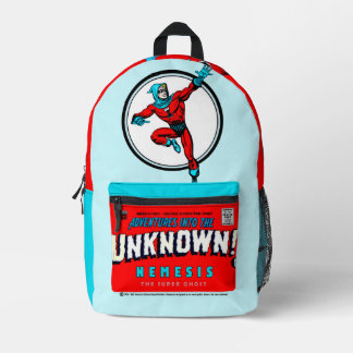 NEMESIS: the super ghost Comic Backpack Bedruckter Rucksack