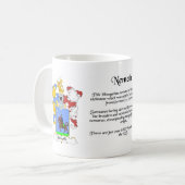 Nemeth Wappen-Tasse Kaffeetasse (Vorderseite Links)