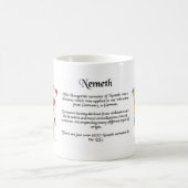 Nemeth Wappen-Tasse Kaffeetasse (Mittel)