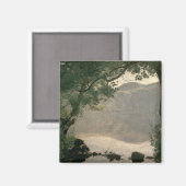 Nemi-See, 1843 Magnet (Vorderseite/Rückseite)