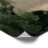 Nemi-See, 1843 Poster (Ecke)