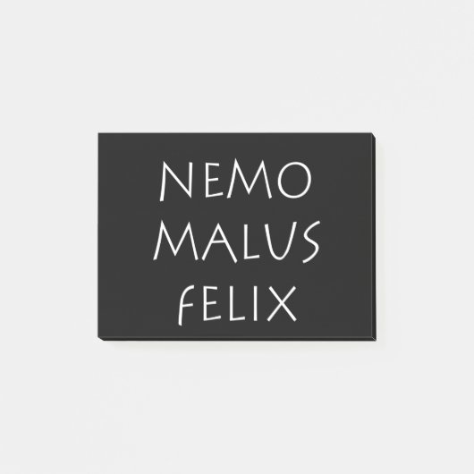 Nemo malus felix post-it klebezettel (Vorderseite)