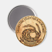 Nemo me impune lacesset magnet (Vorderseite/Rückseite)