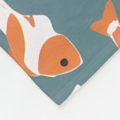 Nemo und Freunde Fleecedecke (Ecke)