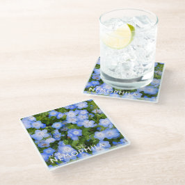 NEMOPHILA(Baby Blue Eyes) Glasuntersetzer