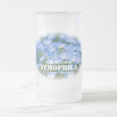 NEMOPHILA（Baby Blue Eyes）  Mattglas Bierglas (Mittel)